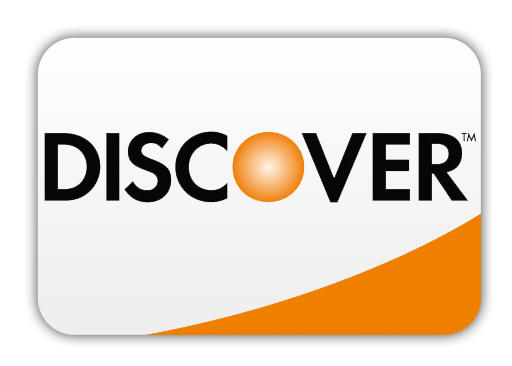 Payment with Discover card available